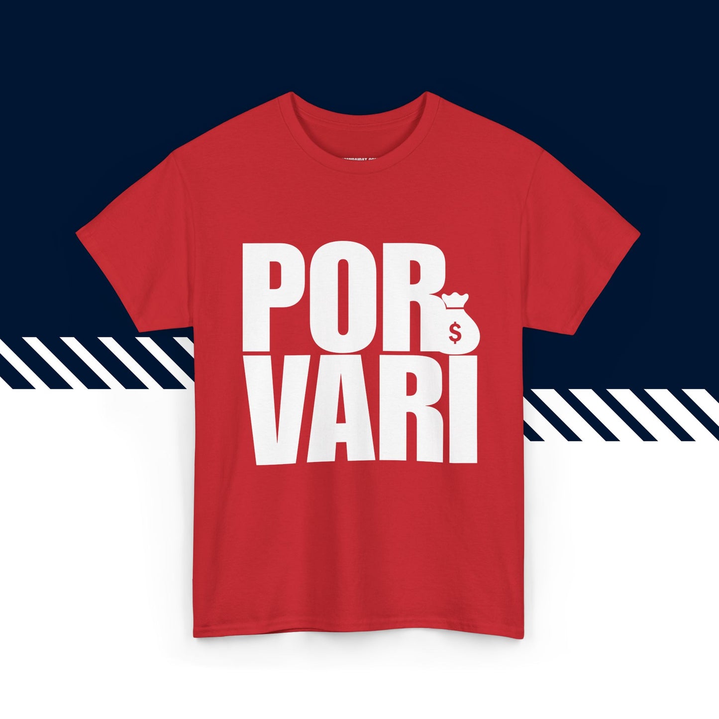 Punainen 100% puuvillainen t paidat hauskat tekstit, Porvari-tekstipainatus, rento malli.