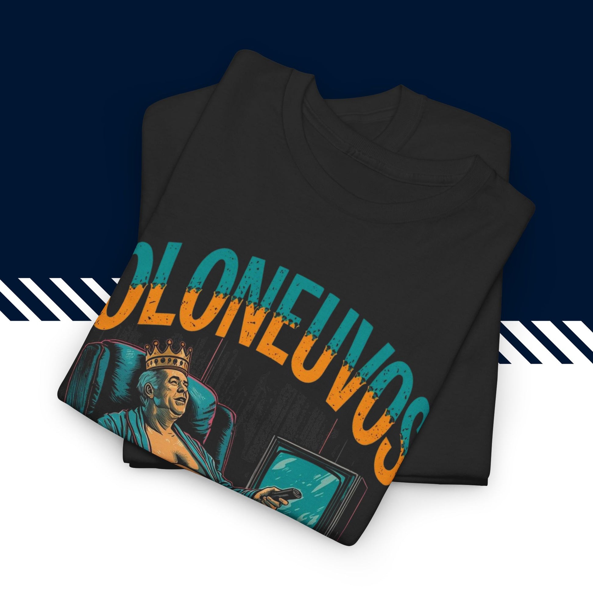 Musta puuvillainen hauskat paidat Oloneuvos t-paita, taitettuna, 100% puuvilla, unisex.