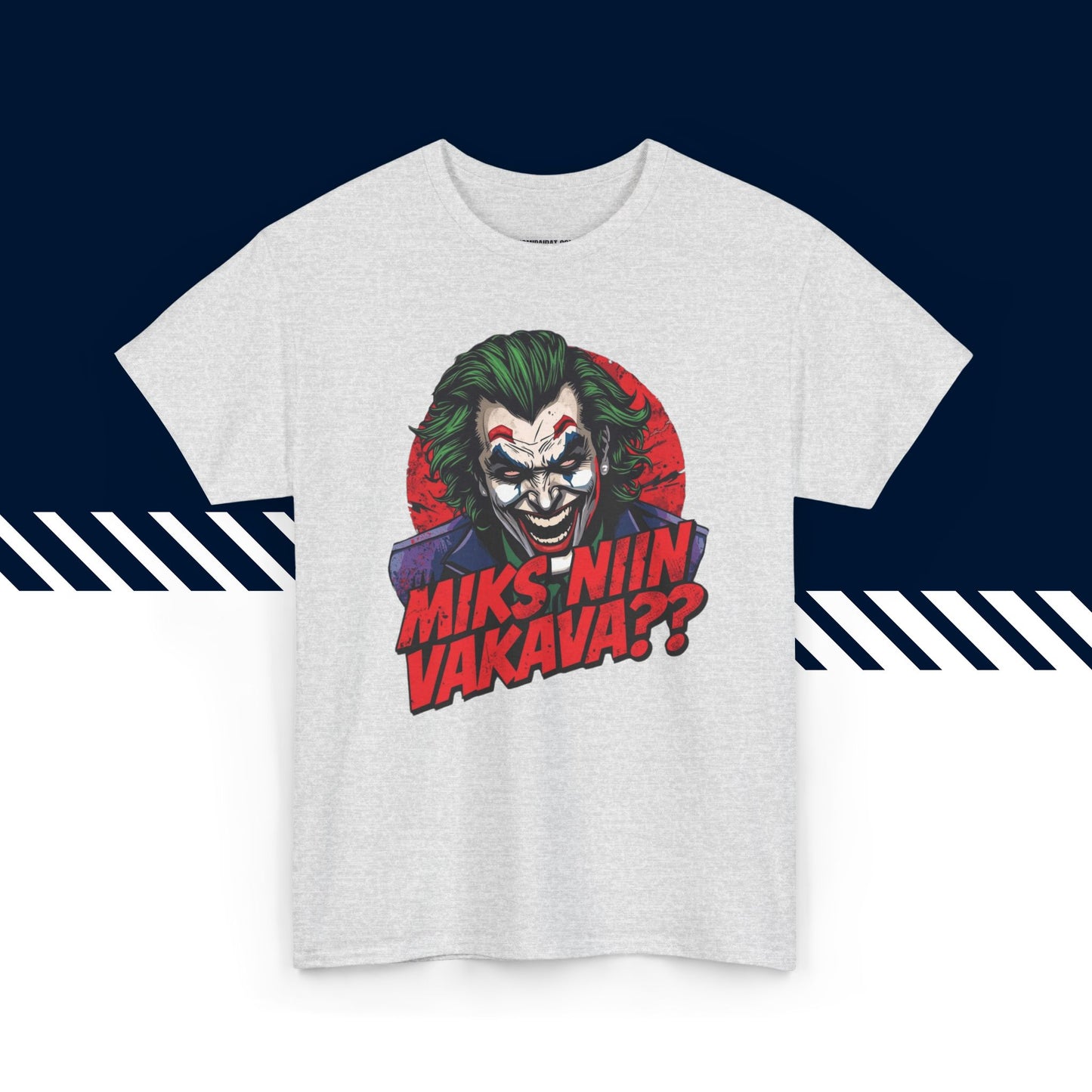 Harmaa t-paita, hauskat paidat, Miks niin vakava -tekstipainatus, rento malli, unisex.
