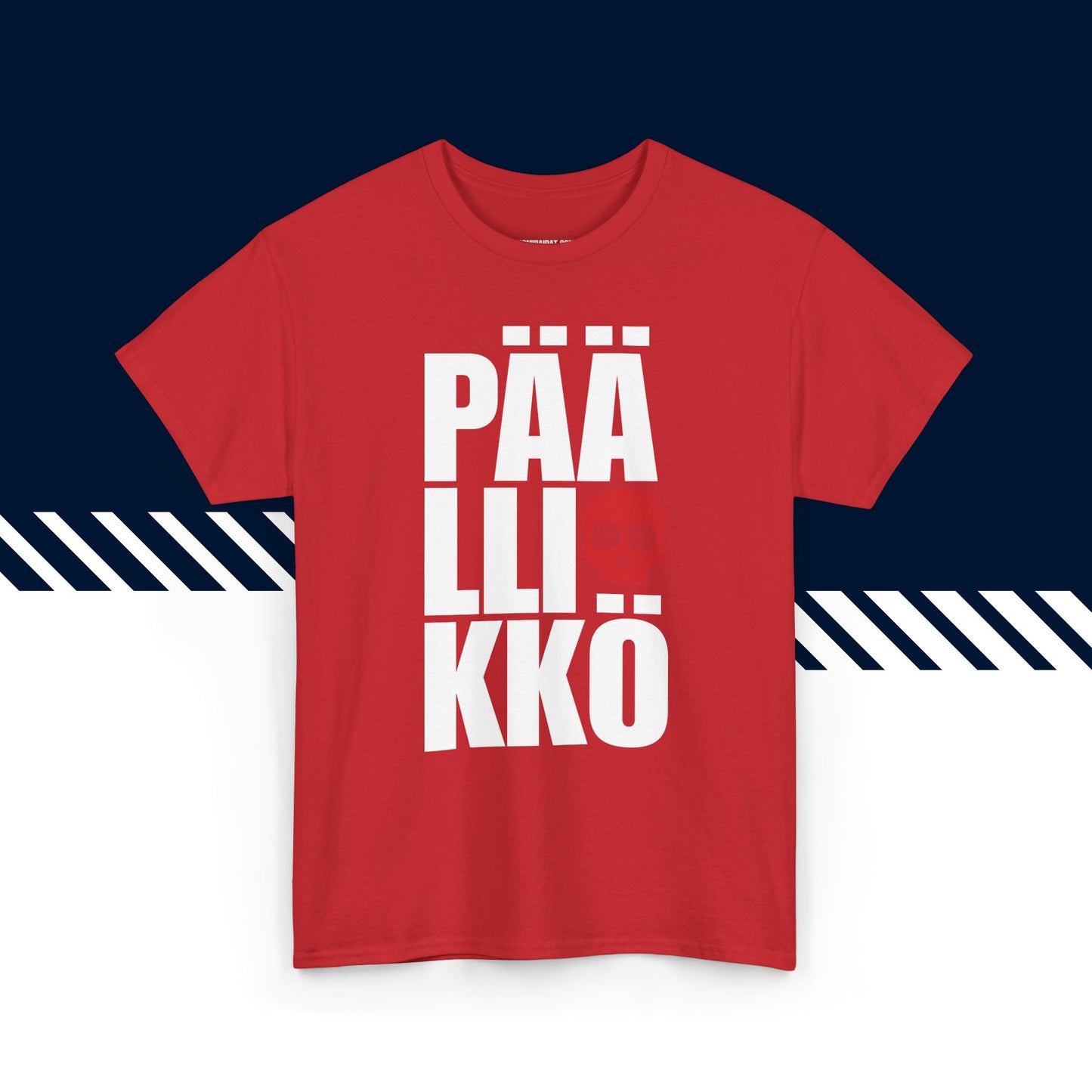 Punainen 100% puuvillainen t paidat hauskat tekstit, Päällikkö-tekstipainatus, rento malli.