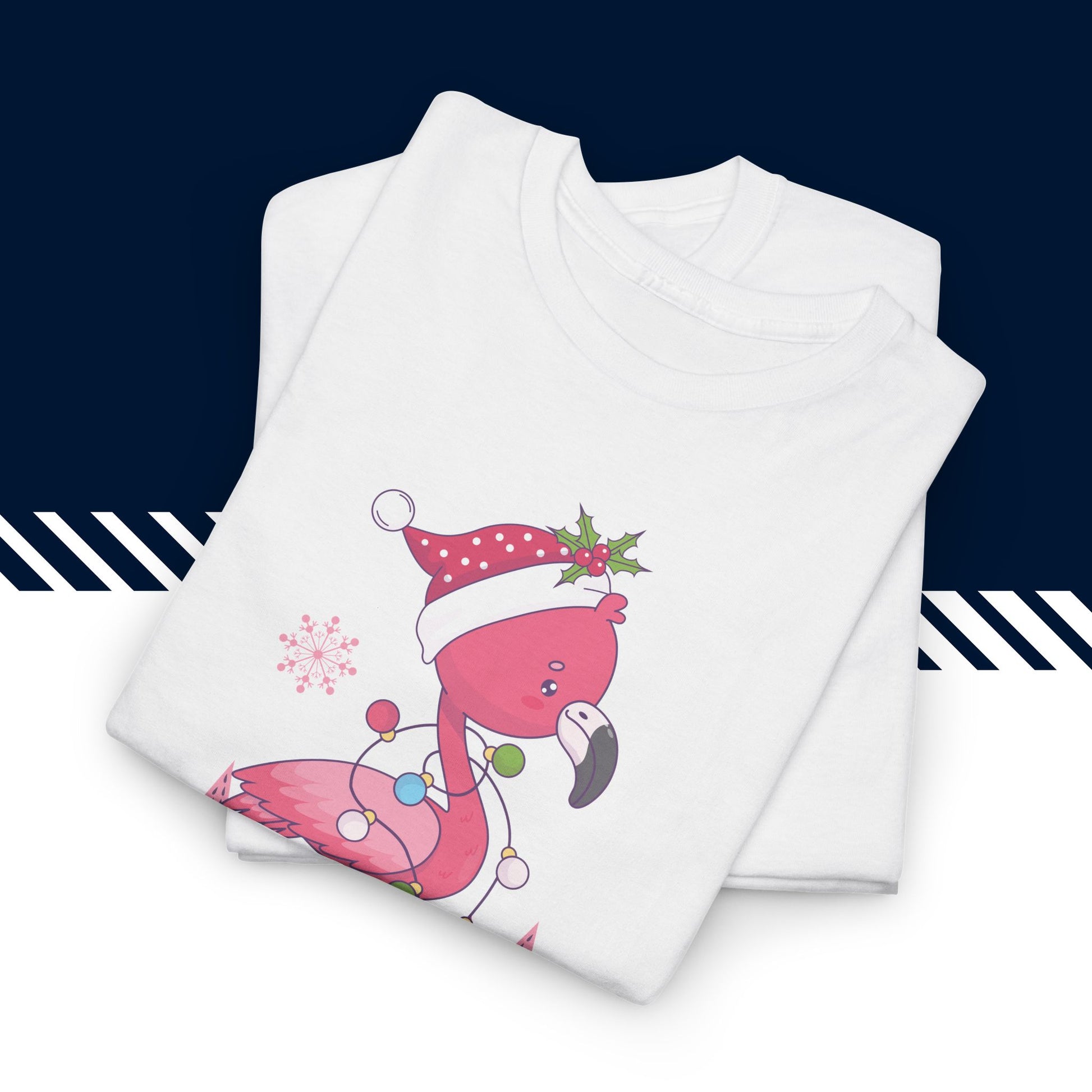 Valkoinen puuvillainen hauskat paidat, suomi t-paidat, Erilainen joulu t-paita taitettuna, 100% puuvilla, unisex-malli.