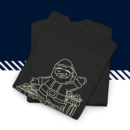 Musta puuvillainen hauskat paidat, suomi t-paidat, Pukin suosikki t-paita taitettuna, 100% puuvilla, unisex-malli.