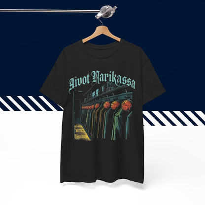 Musta 100% puuvillainen Aivot narikassa t-paita, hauskat paidat, henkarissa, unisex.