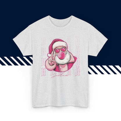 Harmaa hauskat teksti paidat, t paidat hauskat tekstit, suomalainen katumuoti paita painatus, Pinkki pukki -tekstipainatus, unisex-malli.